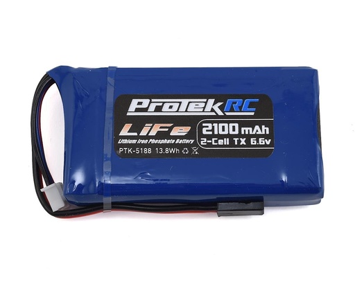 [PTK-5188] ProTek RC LiFe Futaba Transmitter Battery Pack (6.6V/2100mAh)