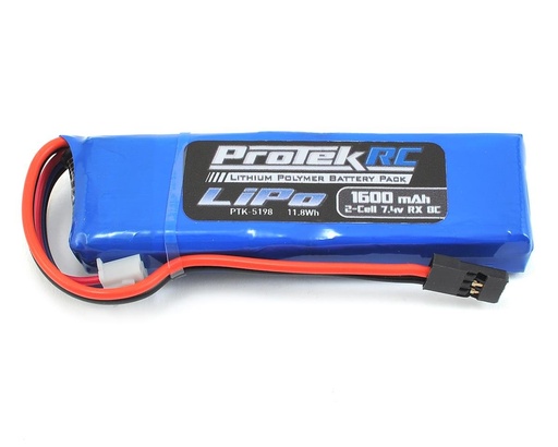 [PTK-5198] ProTek RC Lightweight LiPo Receiver Battery Pack (Mugen/AE/XRAY/8ight-X)