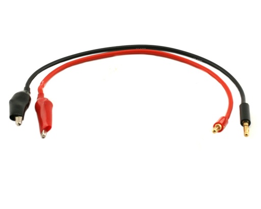 [PTK-5217] ProTek RC Heavy Duty (14awg) Charge Lead (Alligator Clips to 4mm Banana Plugs)