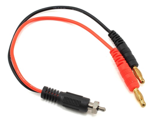 [PTK-5240] ProTek RC Glow Ignitor Charge Lead (Ignitor Connector to 4mm Bullet Connector)