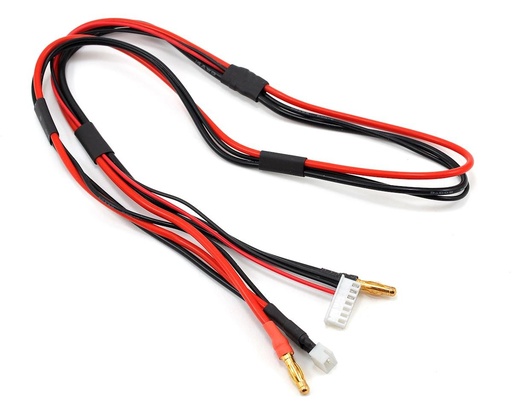 [PTK-5320] ProTek RC Receiver Balance Charge Lead (2S to 4mm Banana w/6S Adapter)