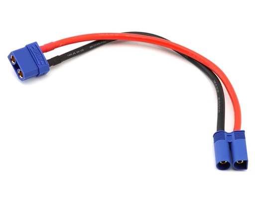 [PTK-5361] ProTek RC Heavy Duty EC5 Charge Lead (Male EC5 to Female XT90) (12awg)