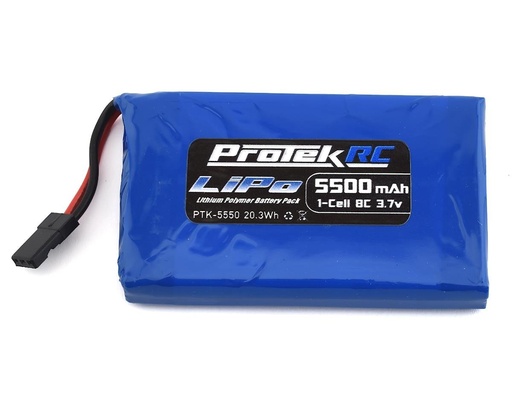 [PTK-5550] ProTek RC 1S High Capacity Sanwa M17 LiPo Transmitter Battery (3.7V/5500mAh)