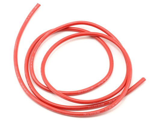 [PTK-5602] ProTek RC Silicone Hookup Wire (Red) (1 Meter) (14AWG)