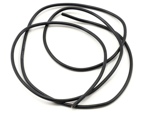 [PTK-5607] ProTek RC Silicone Hookup Wire (Black) (1 Meter) (18AWG)