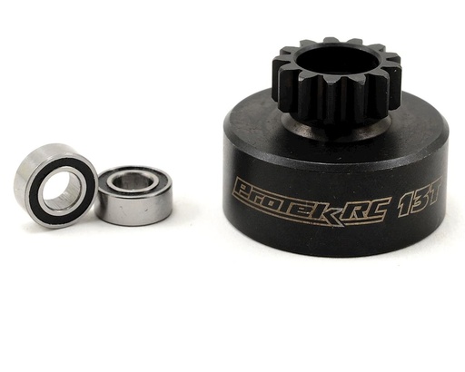 [PTK-7000] ProTek RC Hardened Clutch Bell w/Bearings (Kyosho/AE 3-Shoe) (13T)