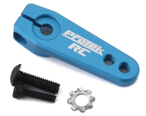 [PTK-7823] ProTek RC Aluminum Flat Clamping Servo Horn (Blue) (25T-ProTek)