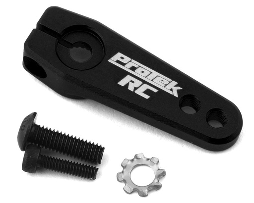 [PTK-7823-BK] ProTek RC Aluminum Flat Clamping Servo Horn (Black) (25T-ProTek)