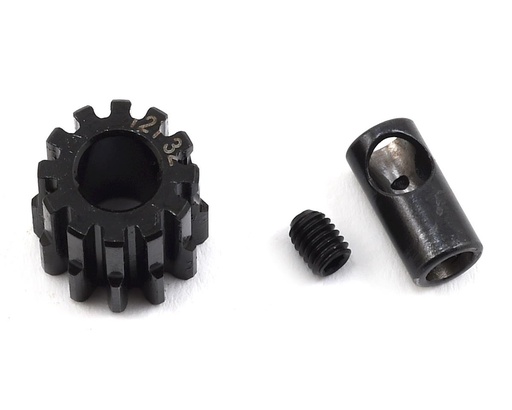 [PTK-8055] ProTek RC Steel 32P Pinion Gear w/3.17mm Reducer Sleeve (Mod .8) (5mm Bore) (12T)