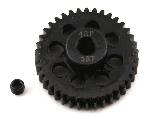[PTK-8092] ProTek RC Lightweight Steel 48P Pinion Gear (3.17mm Bore) (38T)
