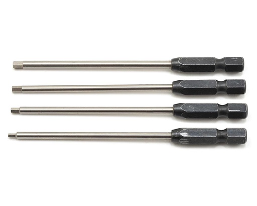 [PTK-8243] ProTek RC "TruTorque" Metric 1/4" Power Drill Tip Set (4) (1.5, 2.0, 2.5, 3.0mm)