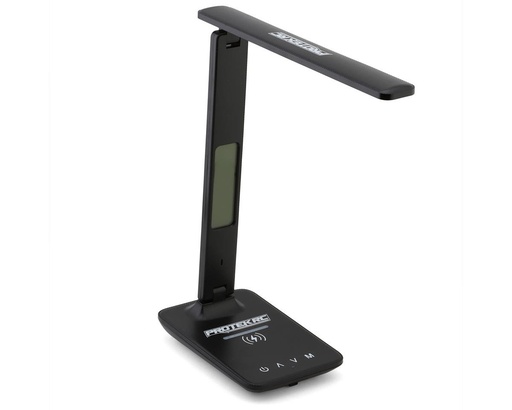 [PTK-8298] ProTek RC Multifunction LED Pit Light (w/Wireless Charge, Clock, Date & Temp)