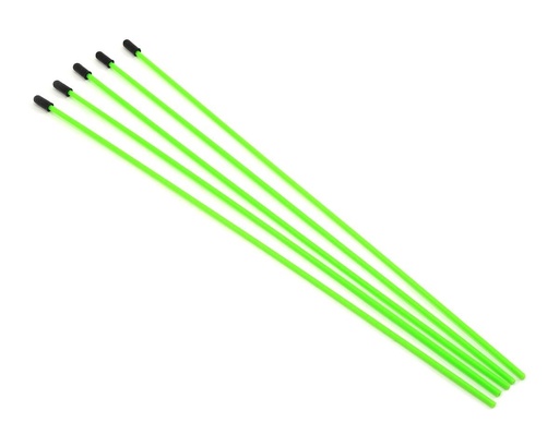 [PTK-8352] ProTek RC Antenna Tube w/Caps (Flo Green) (5)