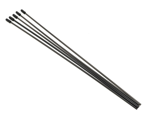 [PTK-8353] ProTek RC Antenna Tube w/Caps (Black) (5)