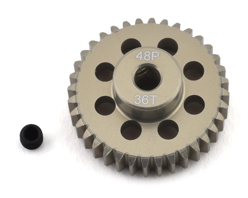 [PTK-8623] ProTek RC 48P Lightweight Hard Anodized Aluminum Pinion Gear (3.17mm Bore) (36T)