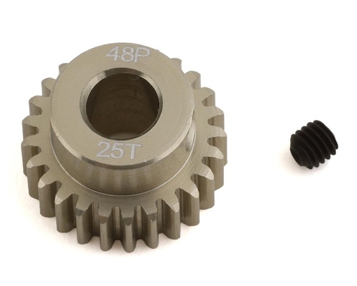 [PTK-8645] ProTek RC 48P Lightweight Hard Anodized Aluminum Pinion Gear (5.0mm Bore) (25T)