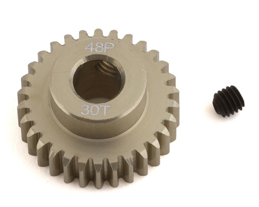 [PTK-8650] ProTek RC 48P Lightweight Hard Anodized Aluminum Pinion Gear (5.0mm Bore) (30T)