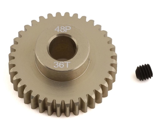 [PTK-8656] ProTek RC 48P Lightweight Hard Anodized Aluminum Pinion Gear (5.0mm Bore) (36T)