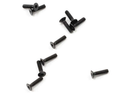 [PTK-H-2002] ProTek RC 2x8mm "High Strength" Flat Head Screws (10)