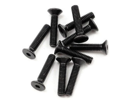 [PTK-H-2104] ProTek RC 2.5x12mm "High Strength" Flat Head Screws (10)