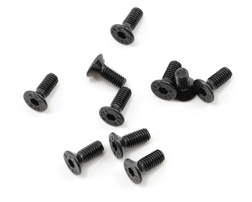 [PTK-H-2202] ProTek RC 3x8mm "High Strength" Flat Head Screws (10)