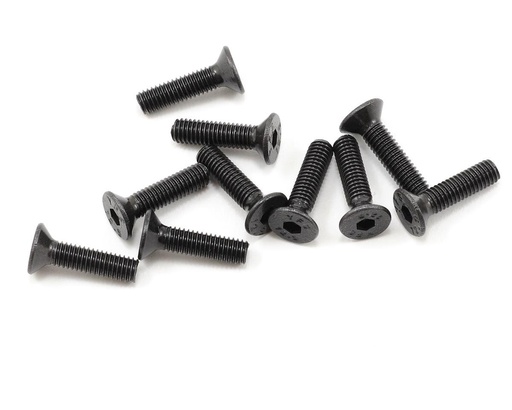 [PTK-H-2204] ProTek RC 3x12mm "High Strength" Flat Head Screws (10)