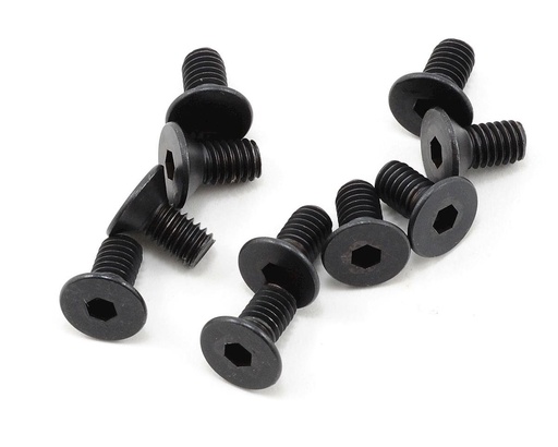 [PTK-H-2301] ProTek RC 4x8mm "High Strength" Flat Head Screws (10)