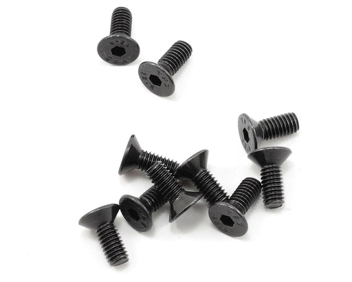 [PTK-H-2302] ProTek RC 4x10mm "High Strength" Flat Head Screws (10)