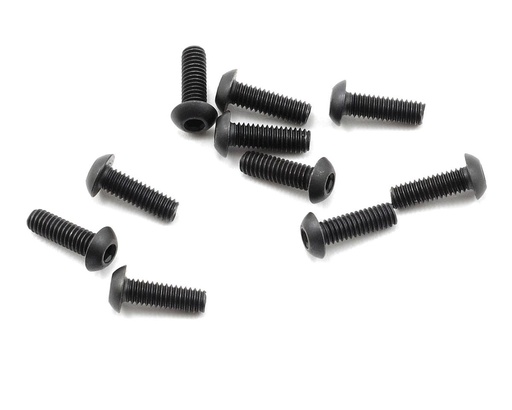 [PTK-H-3103] ProTek RC 2.5x8mm "High Strength" Button Head Screws (10)