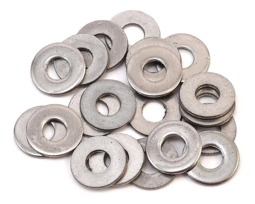 [PTK-H-5010] ProTek RC 3mm "High Strength" Stainless Steel Washers (20)