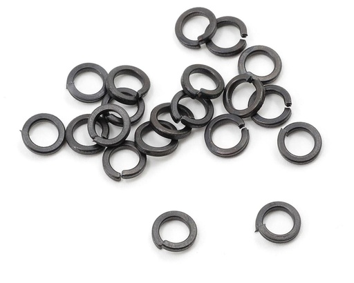 [PTK-H-5101] ProTek RC 4mm "High Strength" Black Lock Washers (20)