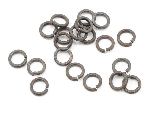 [PTK-H-5102] ProTek RC 5mm "High Strength" Black Lock Washers (20)