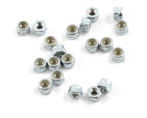 [PTK-H-5200] ProTek RC 3mm "High Strength" Nylon Locknut (20)