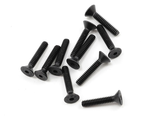 [PTK-H-7105] ProTek RC 4-40 x 5/8" "High Strength" Flat Head Screws (10)