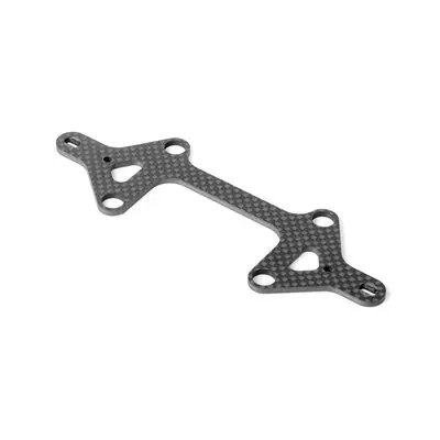 [372118] X12'21 GRAPHITE LOWER SUSPENSION ARM PLATE 2.5MM