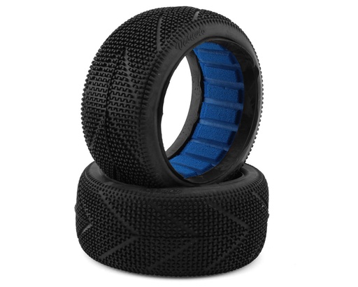 [HR-001-0642] HotRace Vesuvio 1/8 Buggy Tires w/Inserts (2) (Hard)