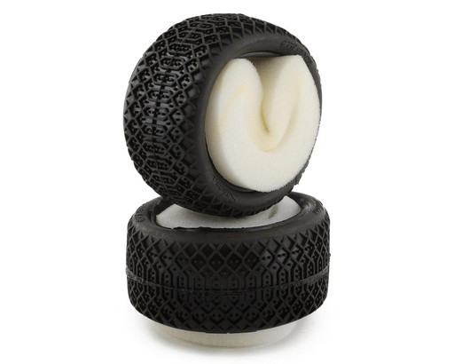 [HR-003-1022] HotRace Sahara Dirt 1/10th Off Road Buggy Rear Tires w/Inserts (2) (Soft)