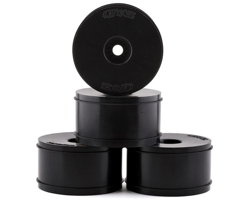 [HR-002-1104] HotRace 1/8th Off Road Truggy Wheel (4) (Carbon)