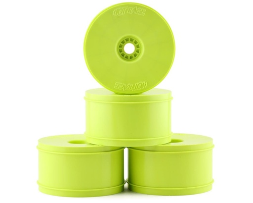 [HR-002-1103] HotRace 1/8th Off Road Truggy Wheel (4) (Yellow)