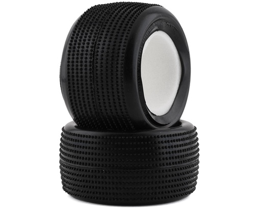 [HR-003-0262] HotRace Mini Pin Turf/Carpet 1/10th Off Road Buggy Rear Tires w/Inserts (2) (Medium)