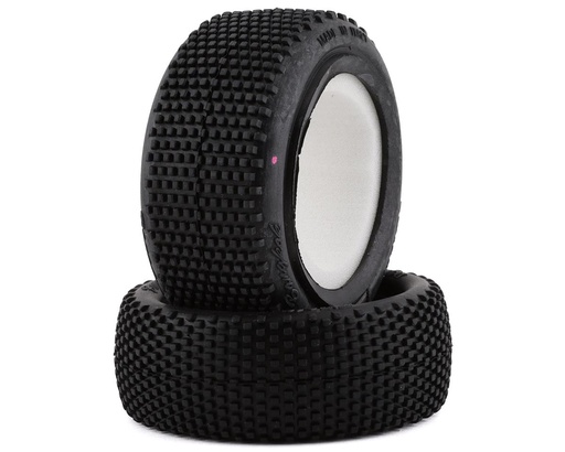[HR-003-0152] HotRace Bangkok Dirt 1/10th Off Road Buggy 4WD Front Tires w/Inserts (2) (Clay)