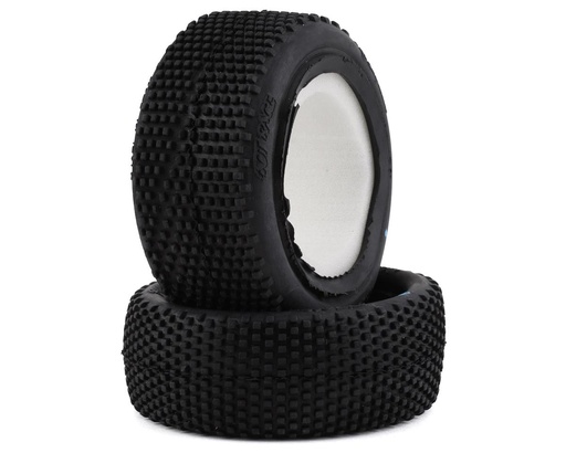 [HR-003-0132] HotRace Bangkok Dirt 1/10th Off Road Buggy 4WD Front Tires w/Inserts (2) (Medium)