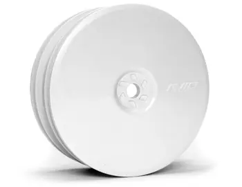 [AV1104-W] Satellite Front Wheel (TLR 22) | 10mm Hex | White Pair