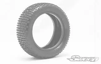 [SWEEP-106F-42N] Square Armor Dirt Front 4WD - Soft - Silver Dot - With Insert