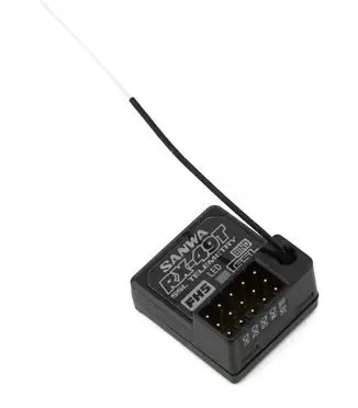 [SNW107A41432] Sanwa/Airtronics RX-49T 2.4GHz 4-Channel FH5 Telemetry Receiver