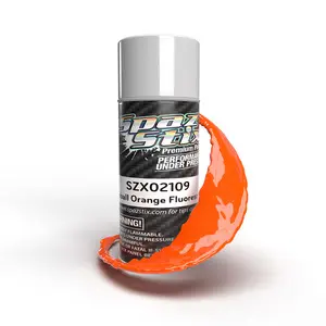[SZX02109] Fireball Orange Fluorescent Aerosol Paint, 3.5oz Can