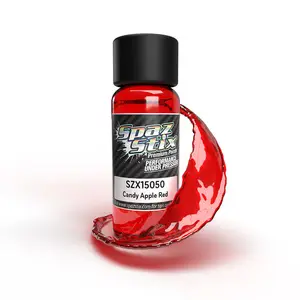 [SZX15050] Candy Apple Red Airbrush Ready Paint, 2oz Bottle