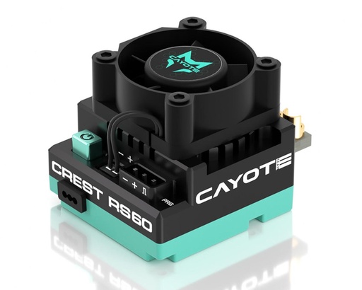 [CYEA11004] Cayote Crest RS60 1/10 Stock 60A Sensored Brushless Competition ESC