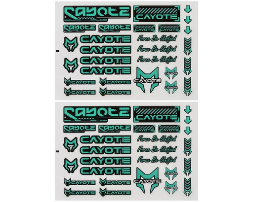 [CYEFS03] Cayote "Force Be Unified" Decal Sheets (2)
