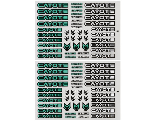 [CYEFS02] Cayote Decal Sheets (2)